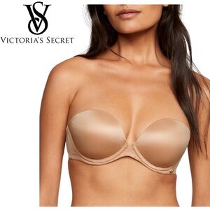 NWT Victoria's Secret Nude Very Sexy Push Up Strapless Bra